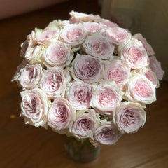 Silver Gemstone Rose