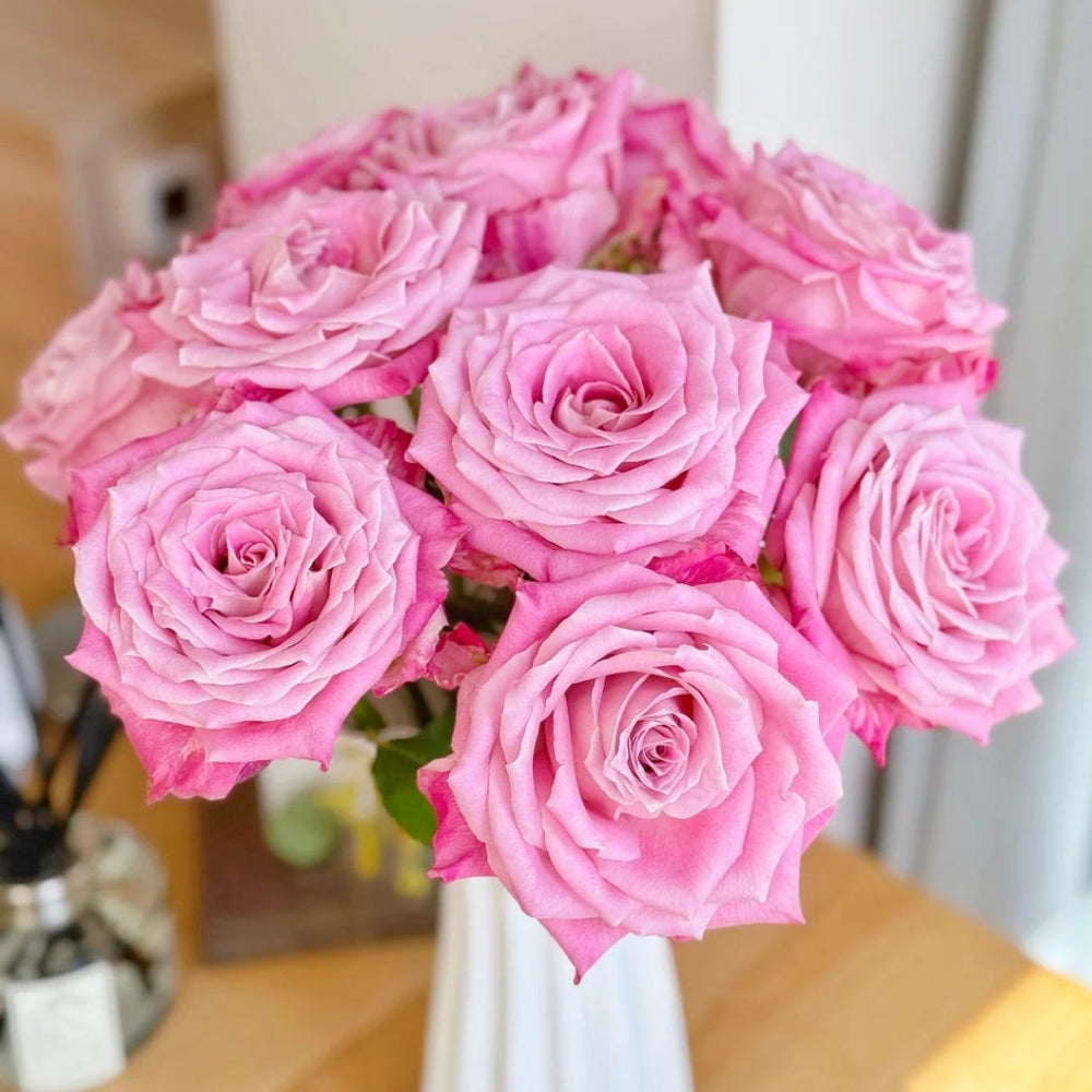 Lavender Grey Glaze Rose