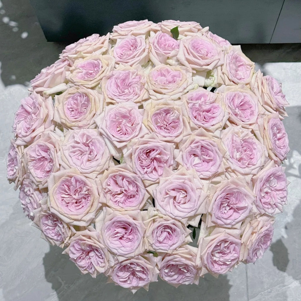 Silver Gemstone Rose